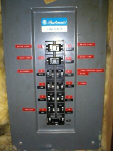 Outdated Pushmatic Electrical Panel